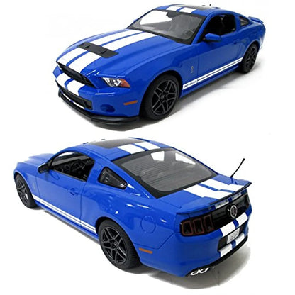 Radio Remote Control 1 14 Ford Mustang Shelby GT500 RC Model Car Blue