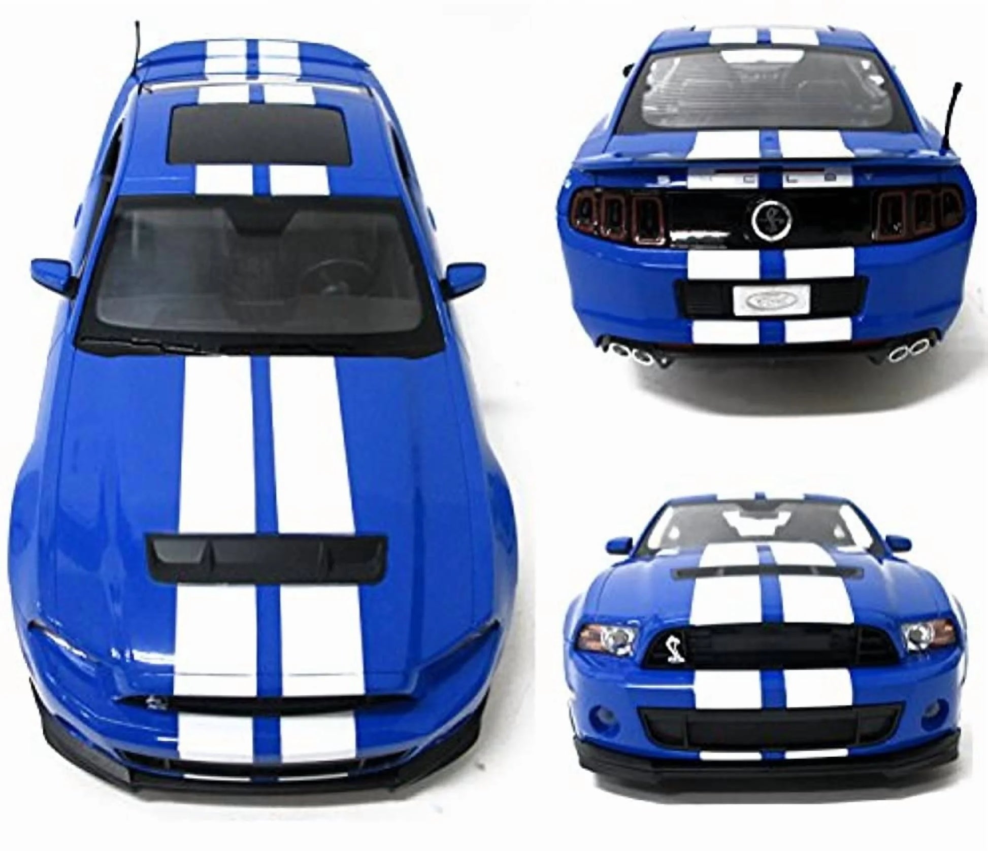 Radio Remote Control 1 14 Ford Mustang Shelby GT500 RC Model Car Blue