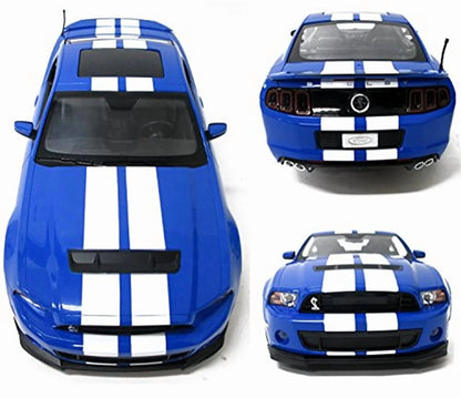 Radio Remote Control 1 14 Ford Mustang Shelby GT500 RC Model Car Blue